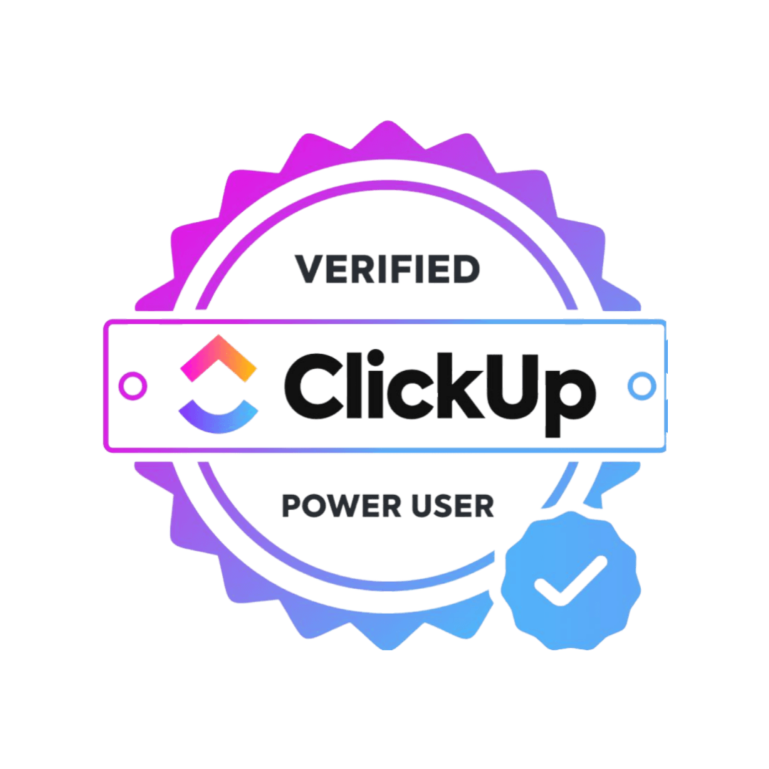 ClickUp Verified Power User