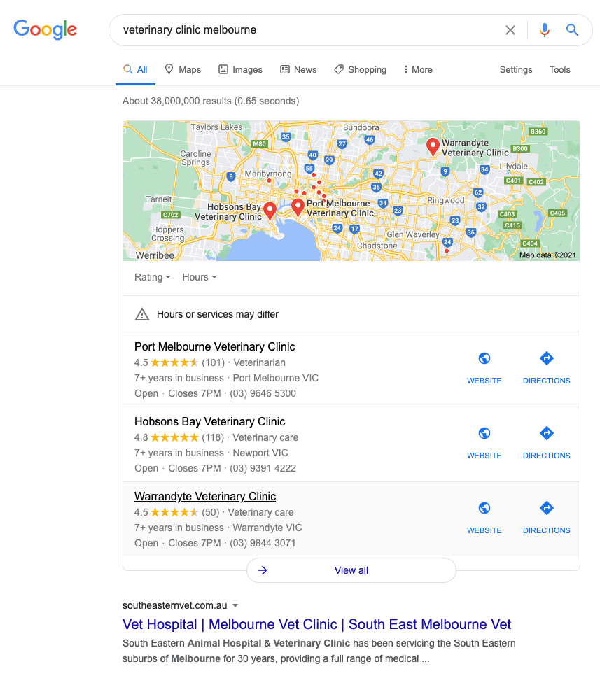 google maps optimisation