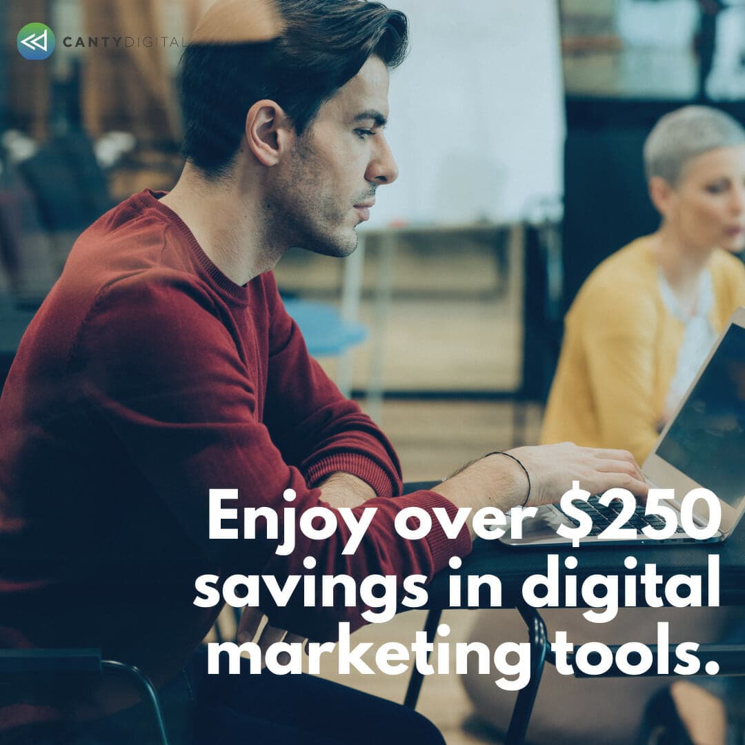Enjoy over $250 savings in digital marketing tools